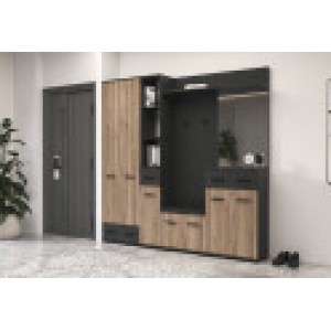 дуб артизан / антрацит | 108190s 