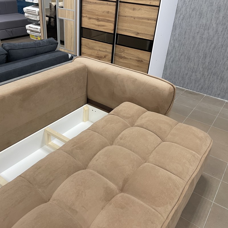 Диван "Конті" ULTRA SAFARI (суцільне сидіння) СТІМ