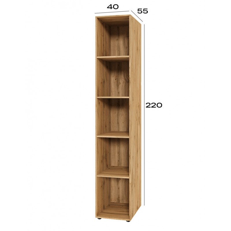 Корпус модуль 3 (h-2200*400) Спейс на 1 фасад Світ Меблів