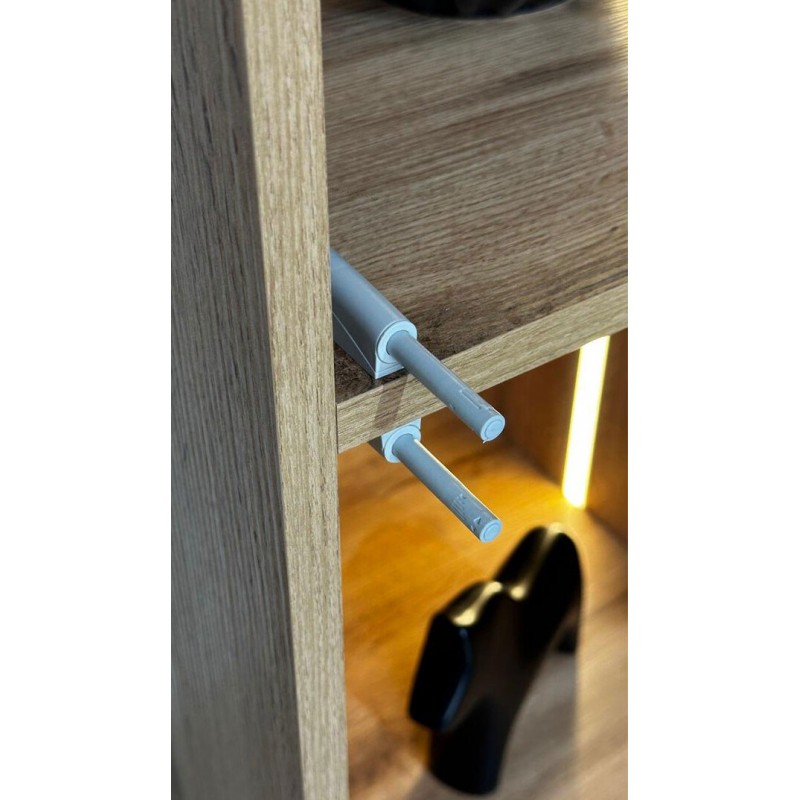 Вітрина Світ Меблів Спейс з підсвіткою 40 см, висота 220 см