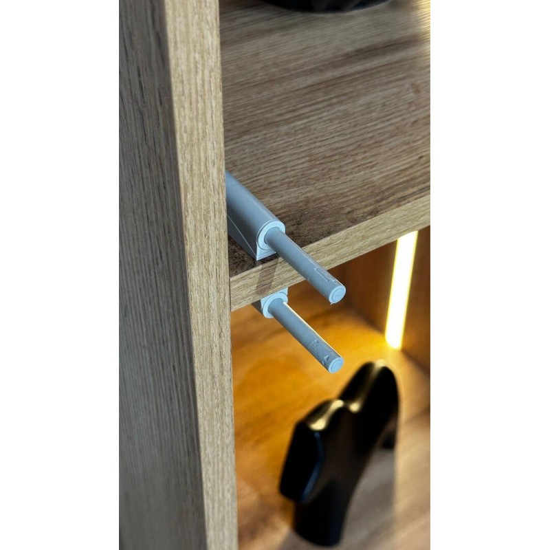 Вітрина Світ Меблів Спейс з підсвіткою 40 см, висота 240 см