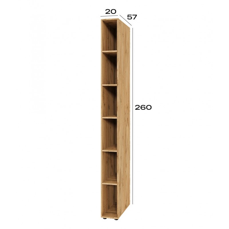 Полиці (h-2600*200) Спейс Світ Меблів