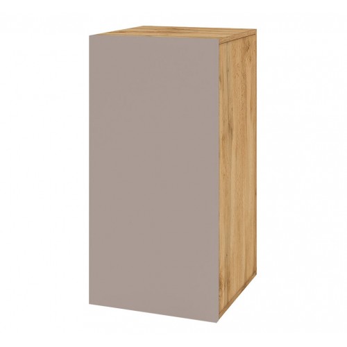 Комод Світ Меблів Спейс однодверний з полицями 40 см, дуб аппалачі / тоффі