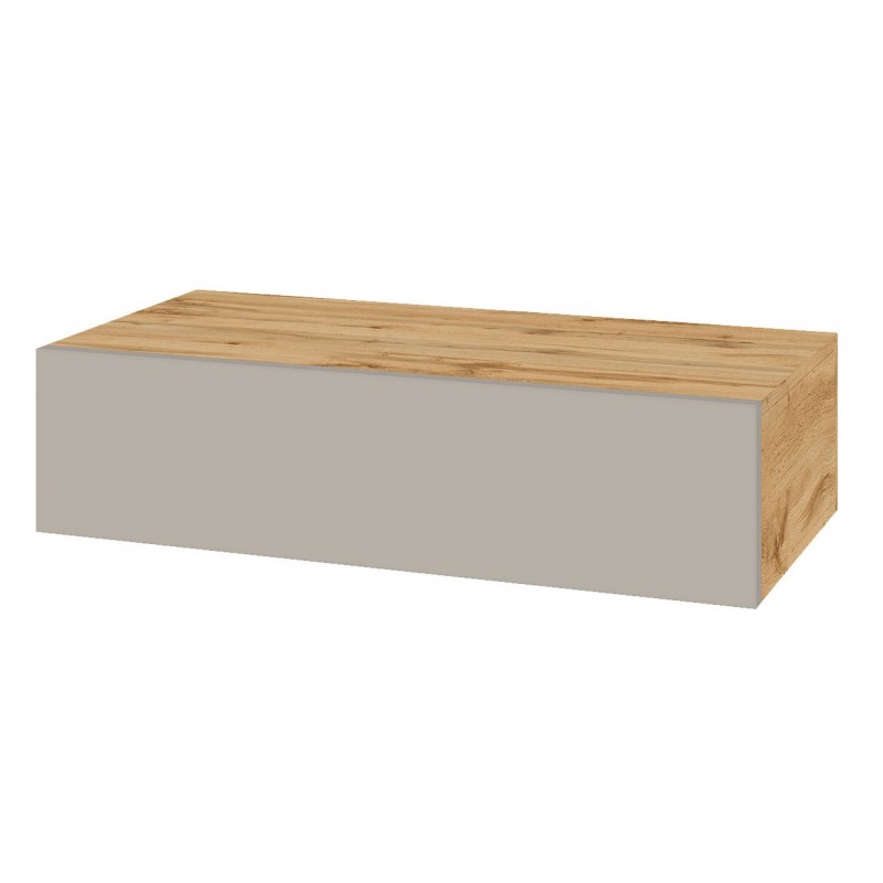 Туалетний столик Світ Меблів Спейс 1 шухляда 80 см, дуб аппалачі / кашемір