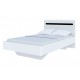 Ліжко Світ Меблів Бянко (без вкладу) 120х200 см, Біле з чорною вставкою