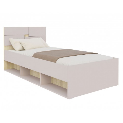 Ліжко Світ Меблів Маріо 90х200 см (без вкладу), Кашемір