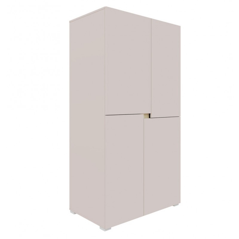 Шафа Світ Меблів Маріо 4-дверна 100 см, Кашемір