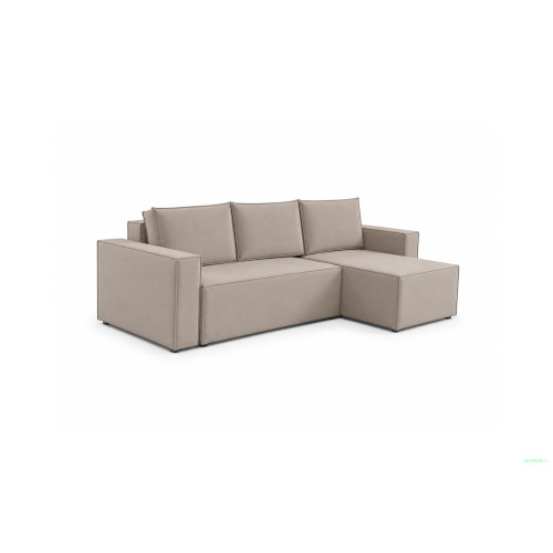 М'який куточок Рекам 263х160 см, темний беж (Delano 706) Віка