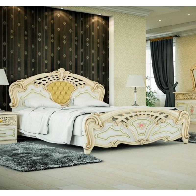 Ліжко 2-сп (1.6) (б/матраца та каркаса) КАРМЕН НОВА ЛЮКС Світ Меблів