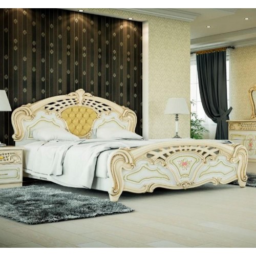 Ліжко 2-сп (1.6) (б/матраца та каркаса) КАРМЕН НОВА ЛЮКС Світ Меблів