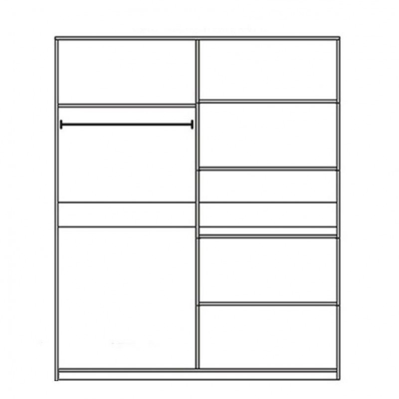 Шафа 4Д ВЕНЕЦІЯ НОВА Світ Меблів