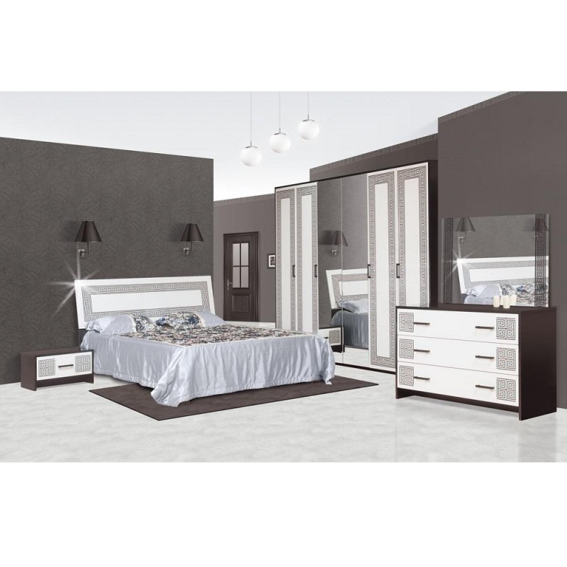 Спальня 6Д (б/матраца та каркаса) БАСЯ НОВА Світ Меблів