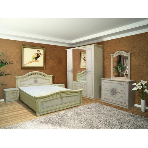 Спальня 4Д (б/матраца і каркаса) ДІАНА Світ Меблів