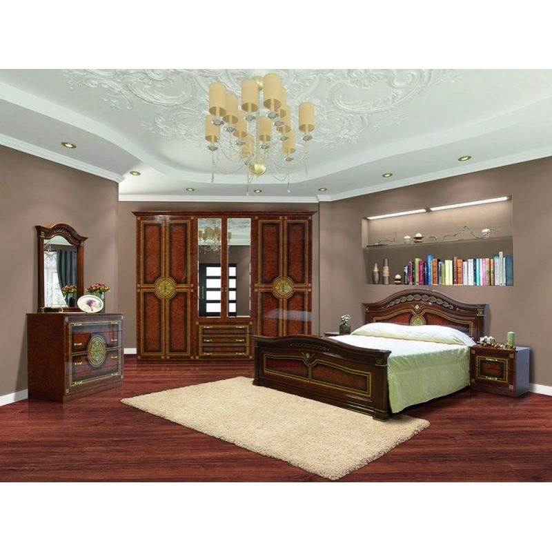 Спальня 6Д (б/матраца і каркаса) ДІАНА Світ Меблів