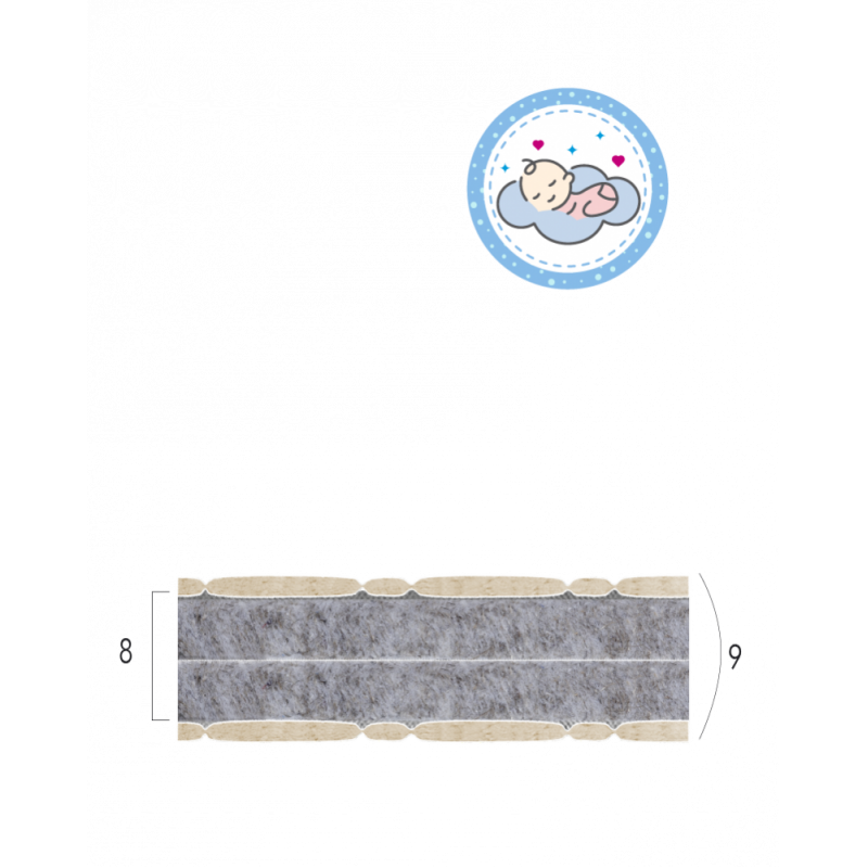 Матрац дитячий ФАВОРИТ-БІО Велам