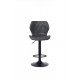 Барний стілець B-103 графіт + чорний Vetro Mebel