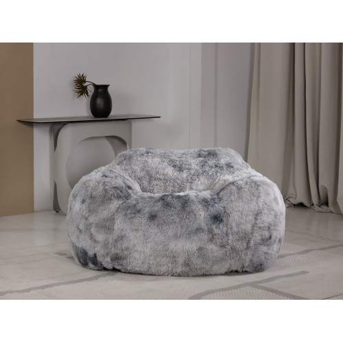 Безкаркасне крісло "Аляска" полярна ніч 
Vetro