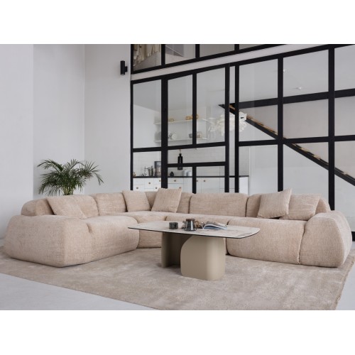 Безкаркасний модульний диван "Дакота" перлинний беж 
Vetro