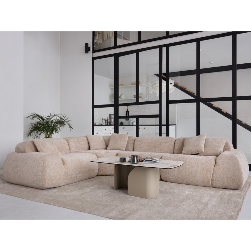 Безкаркасний модульний диван "Дакота" перлинний беж 
Vetro