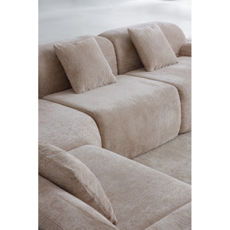 Безкаркасний модульний диван "Дакота" перлинний беж 
Vetro