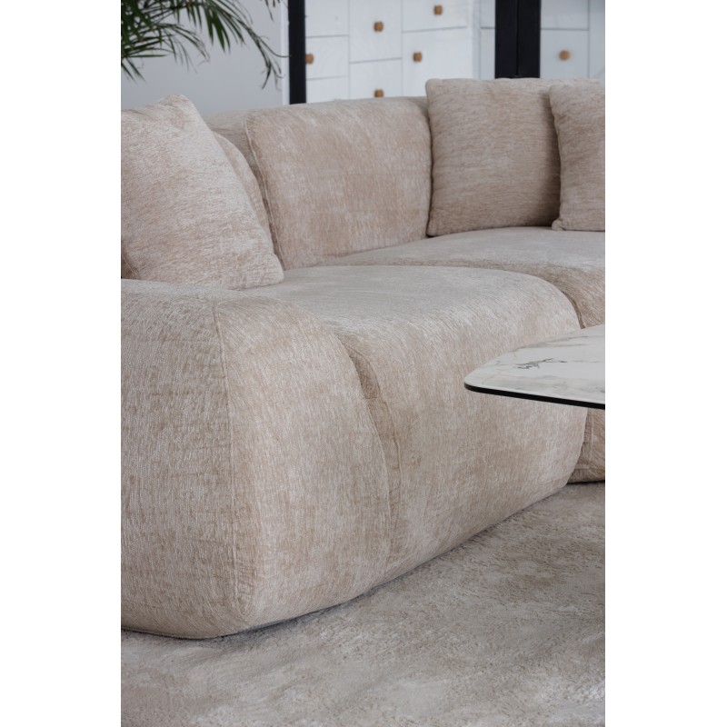 Безкаркасний модульний диван "Дакота" перлинний беж 
Vetro