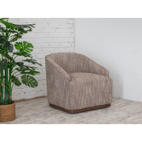 Поворотне крісло "Тіволі" теплий каштан 
Vetro Mebel