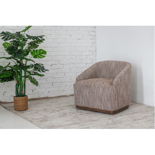 Поворотне крісло "Тіволі" теплий каштан 
Vetro Mebel