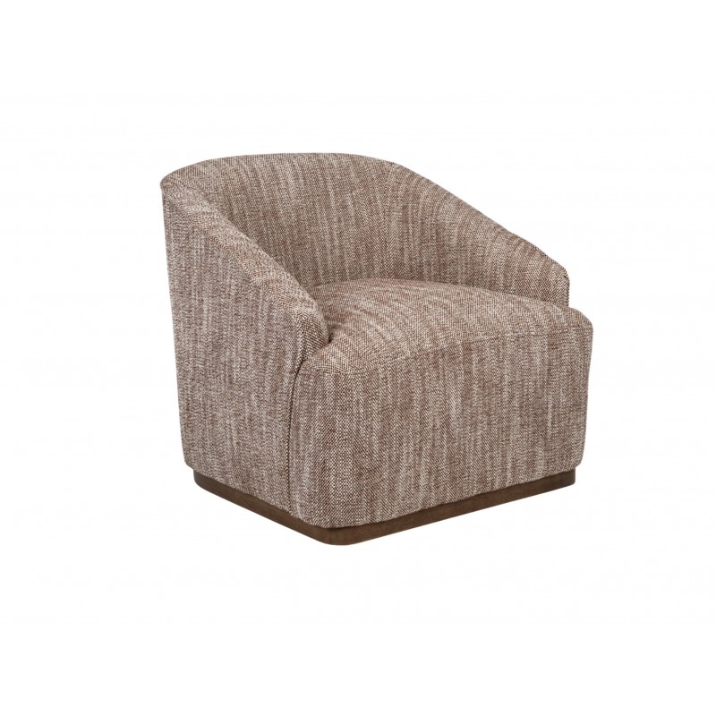 Поворотне крісло "Тіволі" теплий каштан 
Vetro Mebel