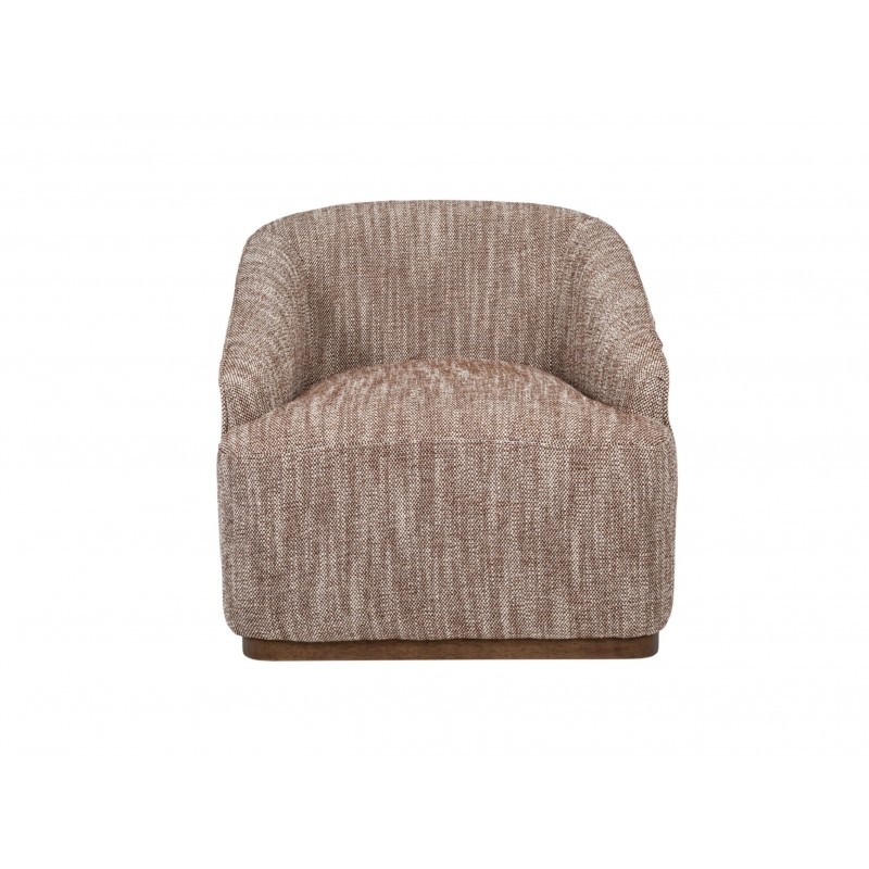Поворотне крісло "Тіволі" теплий каштан 
Vetro Mebel