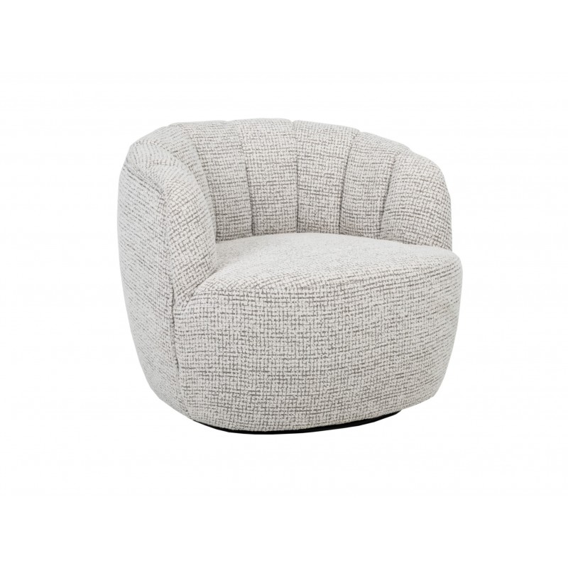 Поворотне крісло "Верона" сніжний графіт 
Vetro Mebel