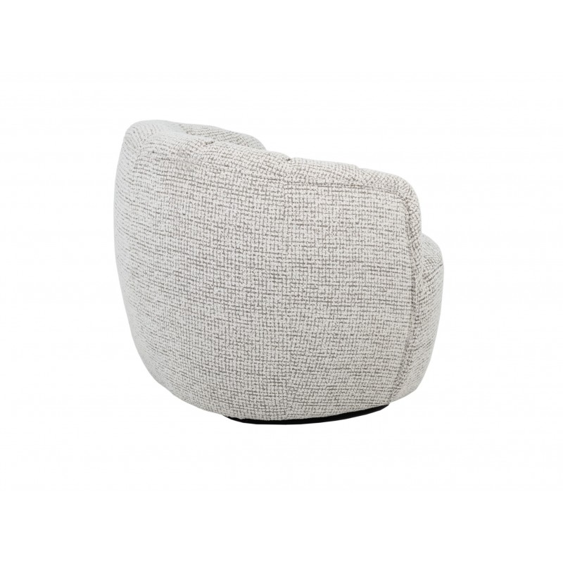 Поворотне крісло "Верона" сніжний графіт 
Vetro Mebel