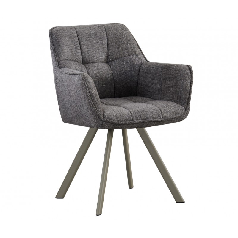 Стілець M-235 сірий агат + капучино Vetro Mebel