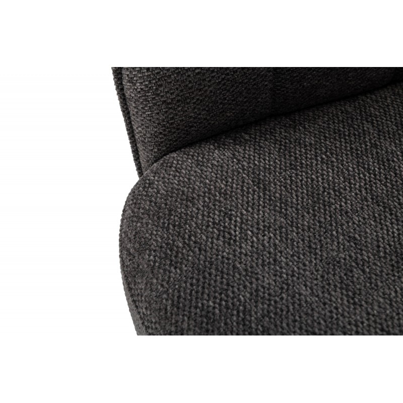 Крісло офісне O-10 темний графіт + чорний 
Vetro