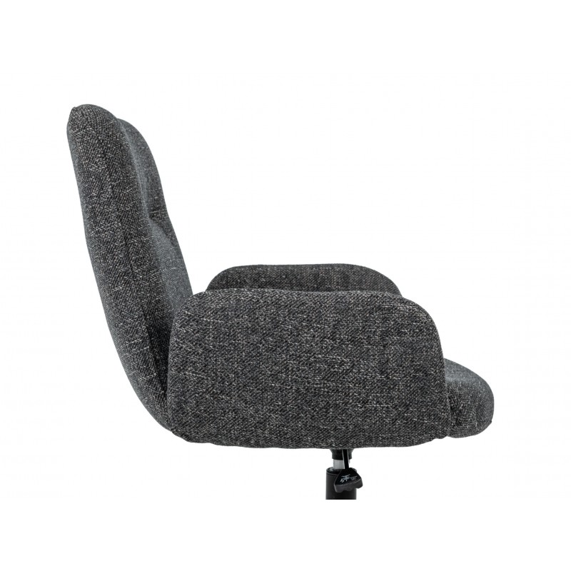 Крісло офісне O-15 сірий маренго + чорний 
Vetro