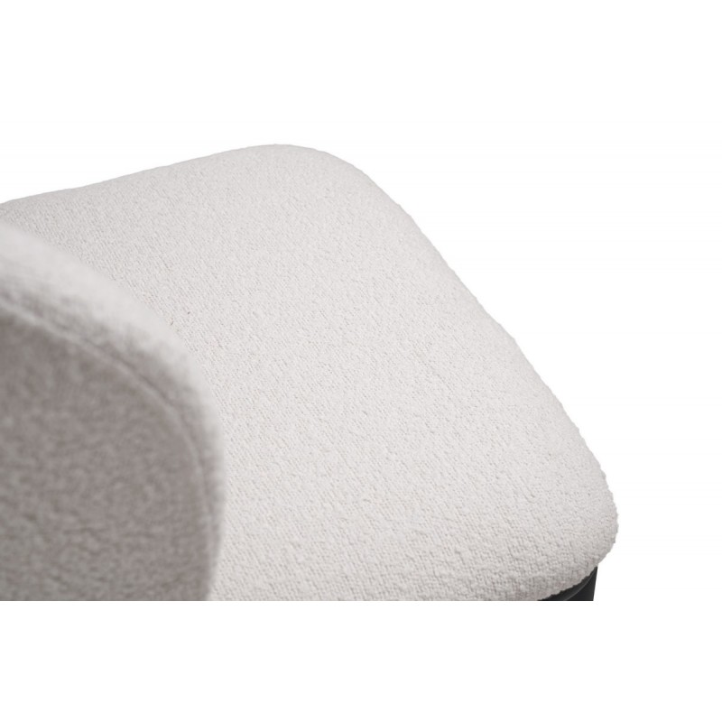 Напівбарний стілець B-300 айворі + чорний 
Vetro Mebel