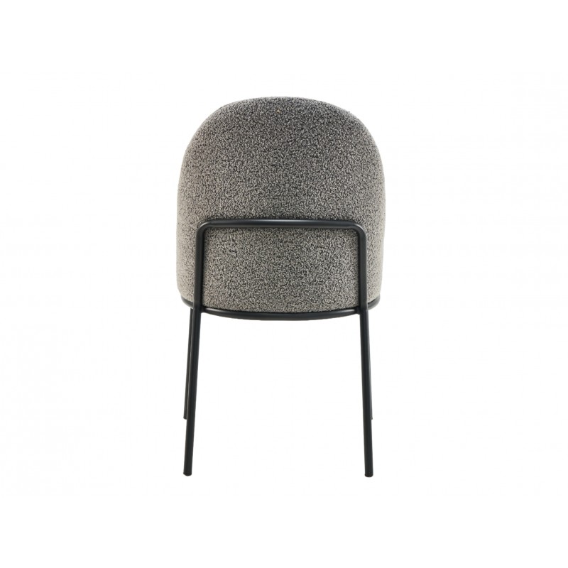 Cтілець M-110 сірий + чорний Vetro Mebel