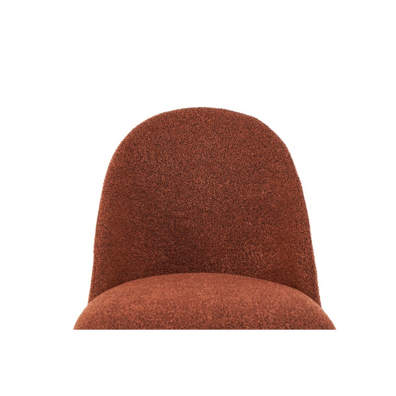 Cтілець M-110 теракотовий + чорний Vetro Mebel