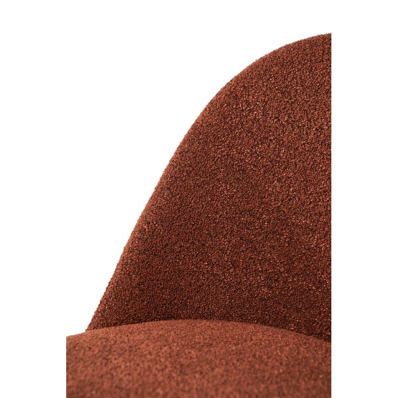 Cтілець M-110 теракотовий + чорний Vetro Mebel