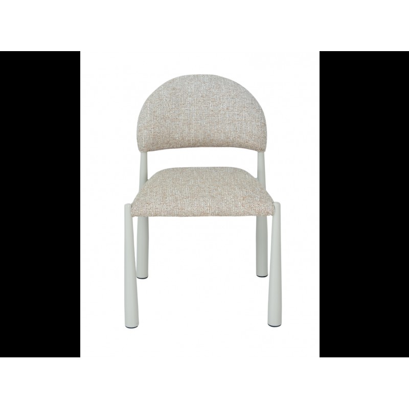 Стілець M-125 мигдаль + кремовий 
Vetro Mebel