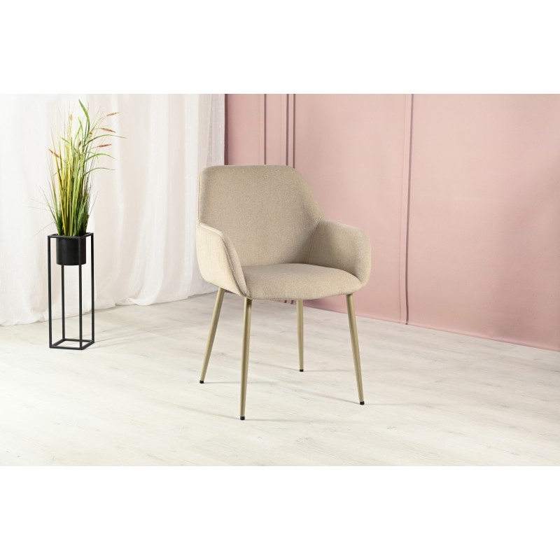 Стілець M-220 макадамія + капучино 
Vetro Mebel