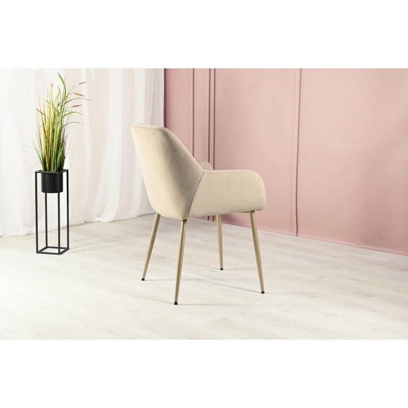 Стілець M-220 макадамія + капучино 
Vetro Mebel