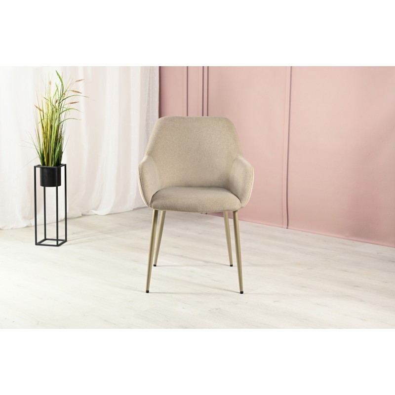 Стілець M-220 макадамія + капучино 
Vetro Mebel