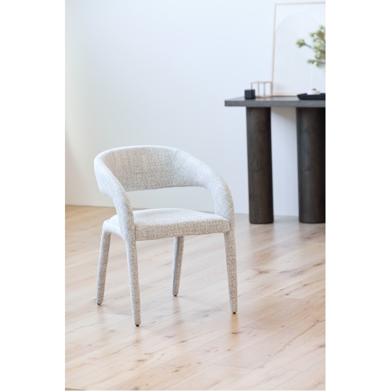 Стілець M-225 білий пісок Vetro Mebel