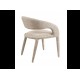 Стілець M-225 білий пісок Vetro Mebel
