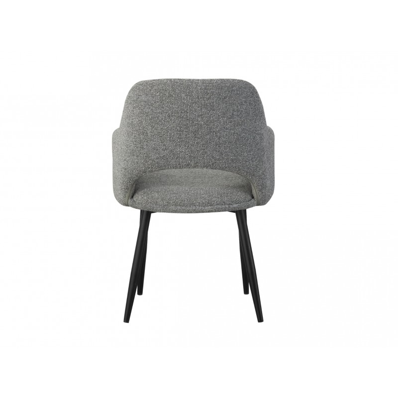 Стілець M-234 холодний сірий + чорний Vetro Mebel