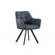 Стілець M-235 графіт + чорний 
Vetro Mebel