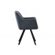 Стілець M-235 графіт + чорний 
Vetro Mebel