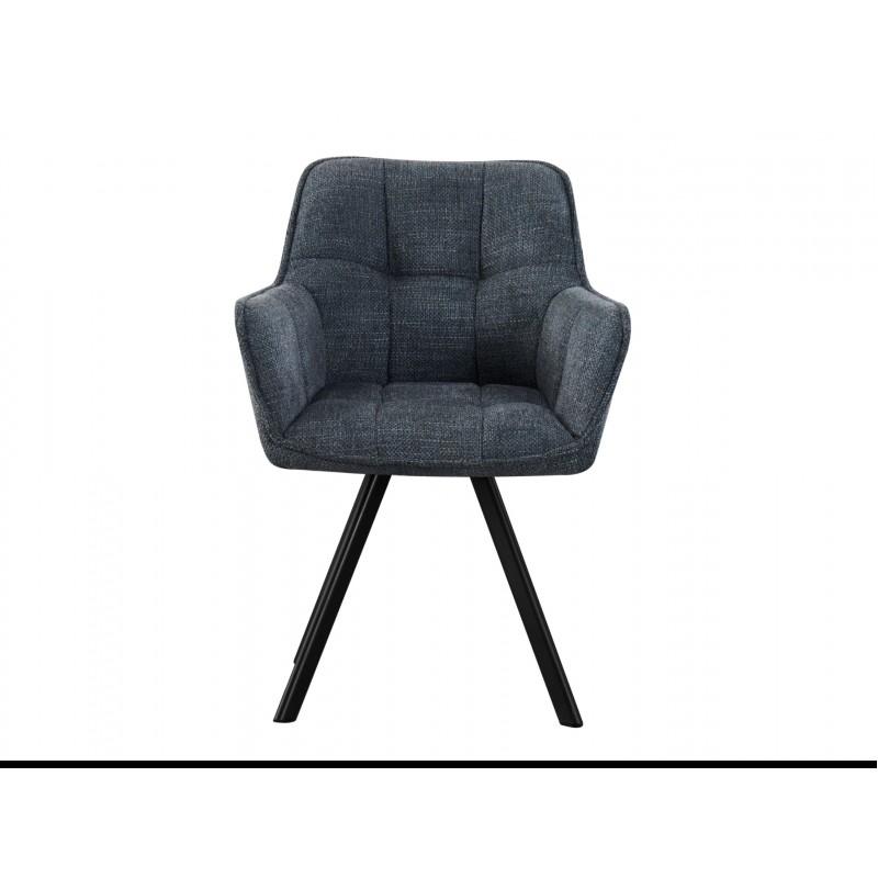 Стілець M-235 графіт + чорний 
Vetro Mebel