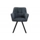 Стілець M-235 графіт + чорний 
Vetro Mebel