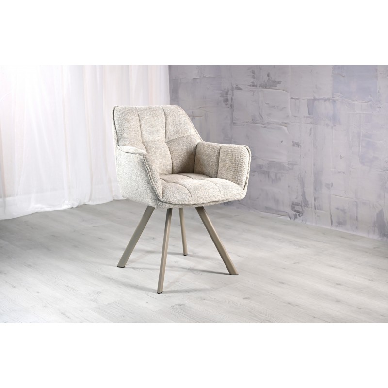 Стілець M-235 папірус + капучино Vetro Mebel